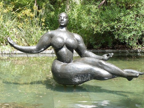 Floating Figure, bronze, 1927.