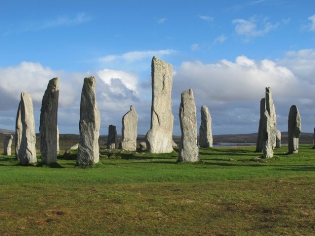 The Callanish Standing Stones, Isle of Lewis, Outer Hebrides, Scotland